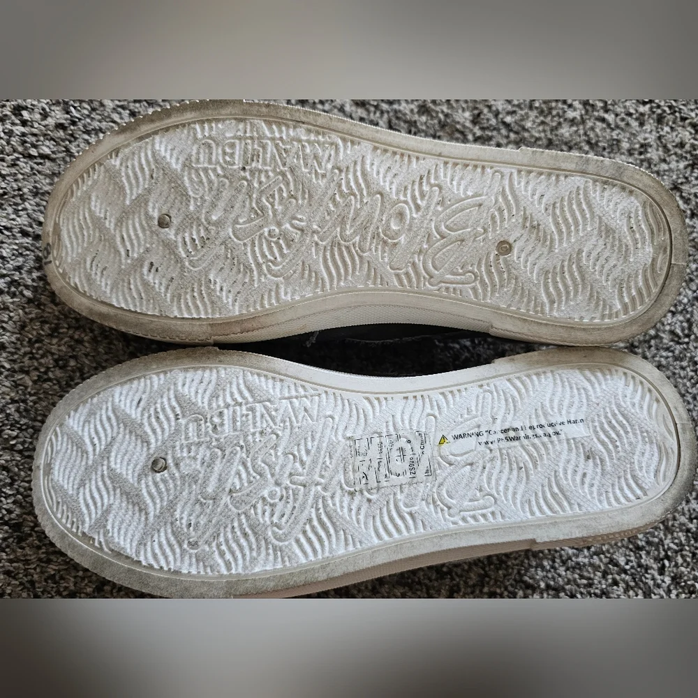 Blowfish Charcoal Canvas Slip-Ons - Picture 5 of 6
